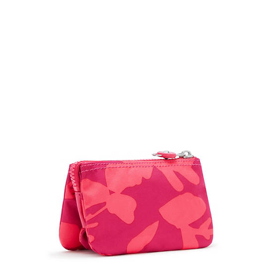 Kipling Creativity Small Printed Pouch Bags Coral Print | CA 2118SG